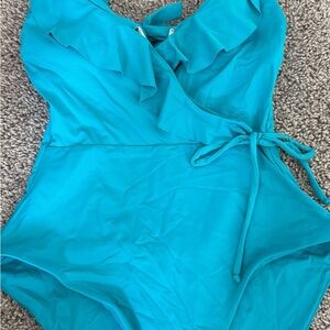 BECCA Teal Swimsuit